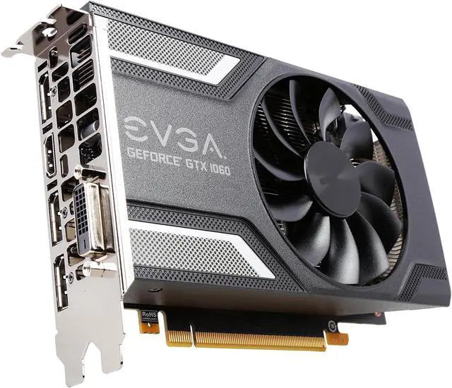 EVGA GeForce GTX 1060 6GB GDDR5 192-Bit Gaming Graphics Card | VR Ready | DirectX 12 | Dual Display Support