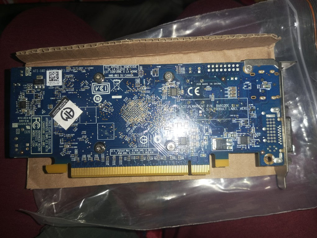 AMD Radeon HD 7570 1GB GDDR5 | Low Profile Premium GPU for Slim PCs – Ultra-Fast Graphics with DisplayPort & DVI