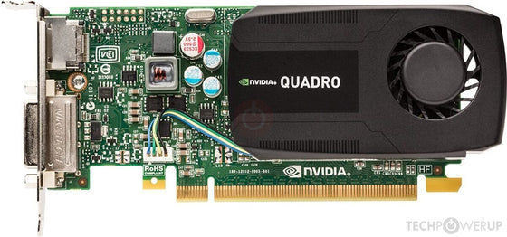 NVIDIA Quadro K600 1GB DDR3 128-Bit Workstation Graphics Card