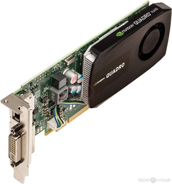 NVIDIA Quadro K600 1GB DDR3 128-Bit Workstation Graphics Card