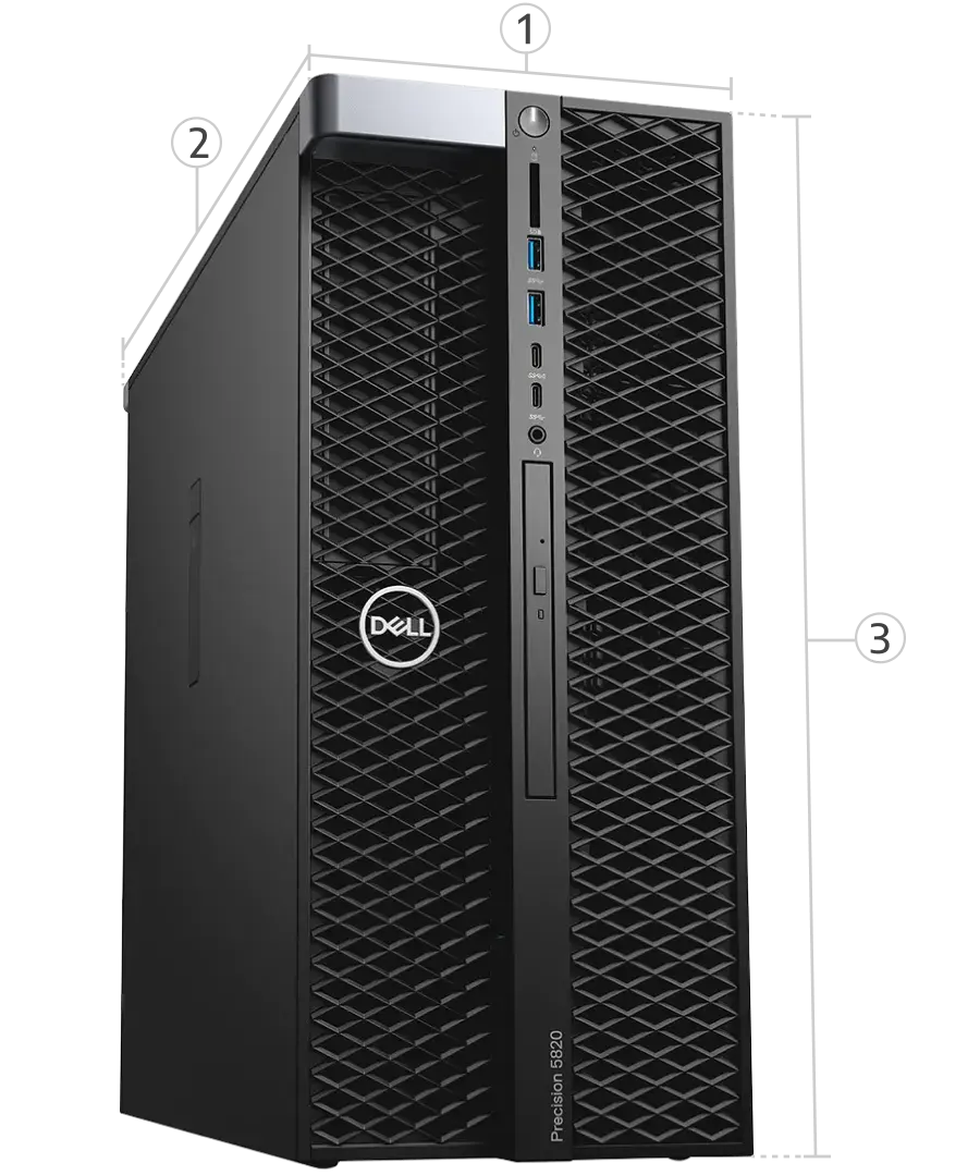 Dell Precision 5820 Tower | Intel Xeon |8 GB DDR4 |Workstation | Editing & Rendering Beast UZAIR TRADERS