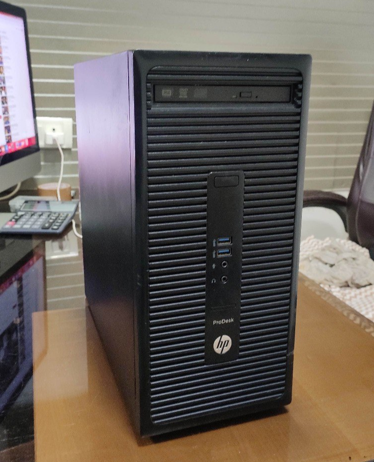 HP 600 G2 Tower | Core i3 6th Gen | 4GB RAM | 128GB SSD | Desktop PC