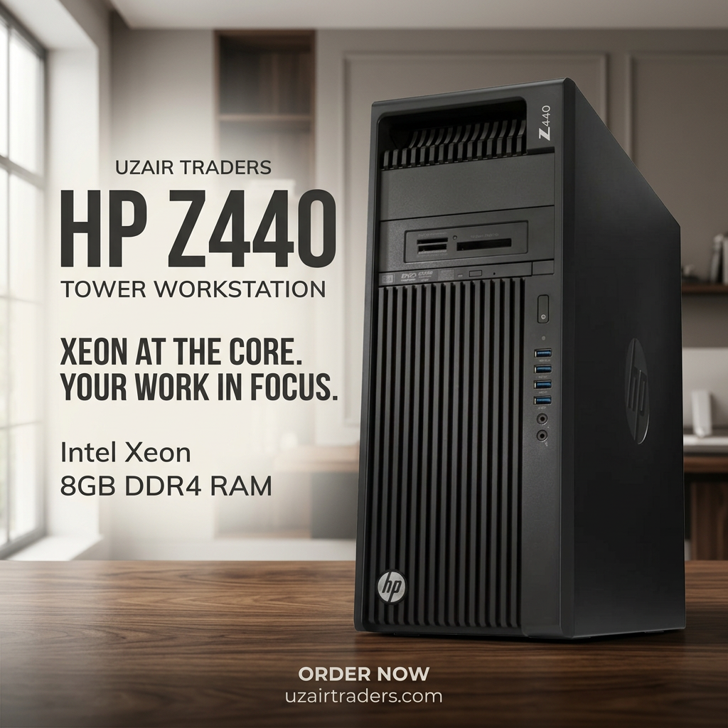 HP Z440 premium office-theme poster