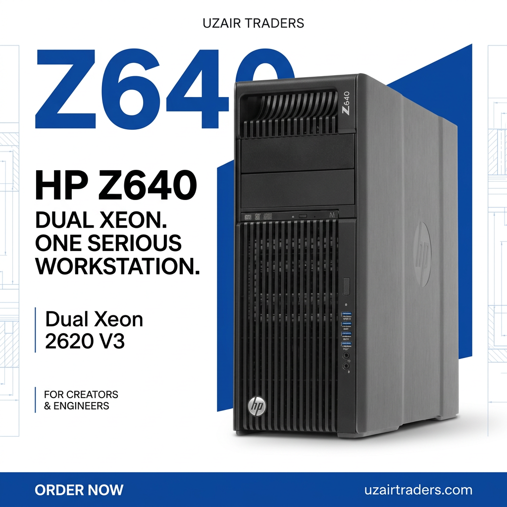HP Z640 Dual Xeon poster