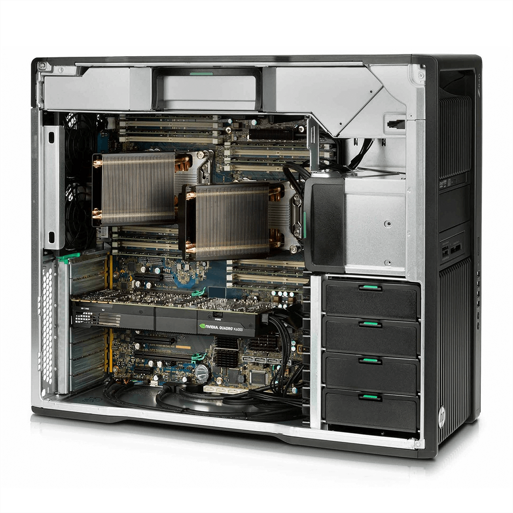 HP Z820 Workstation Tower | Dual Xeon Performance for 3D, Rendering & AI