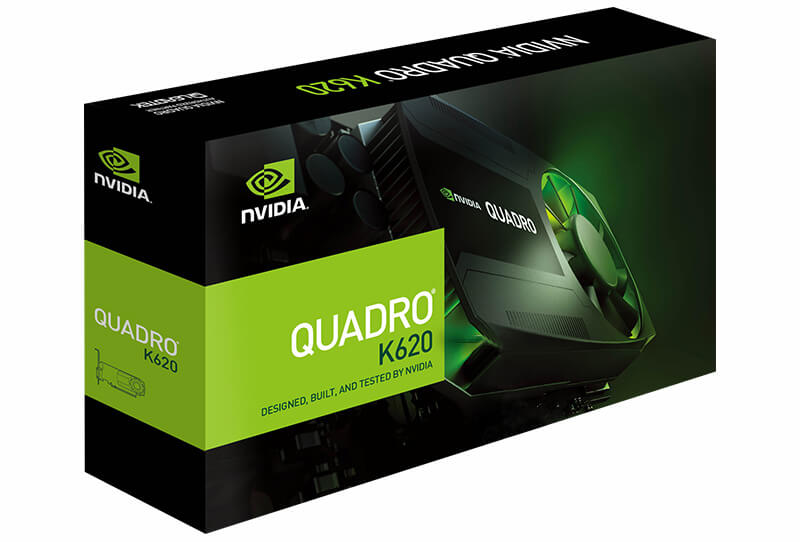 NVIDIA Quadro K620 2GB DDR3 128-Bit Workstation Graphics Card, ideal for CAD and 3D design
