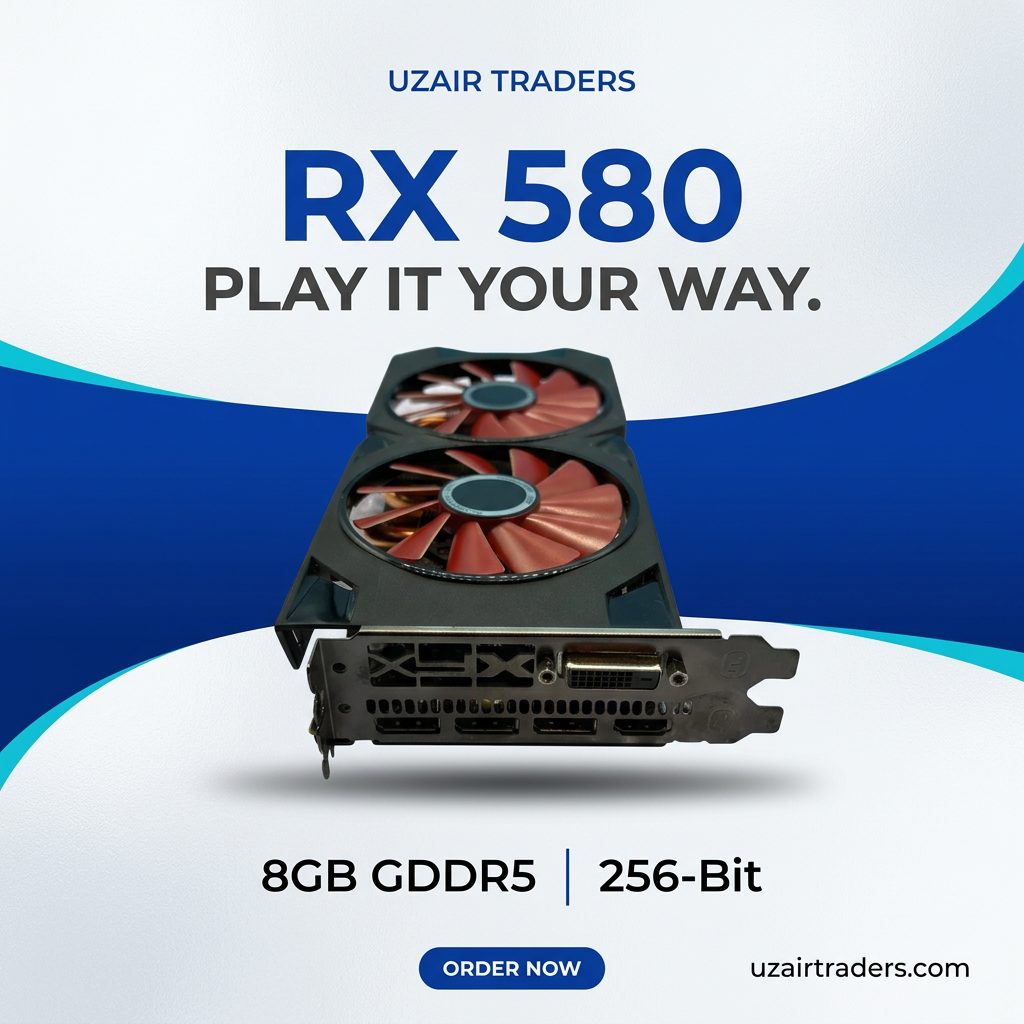 RX 580 Play It Your Way poster