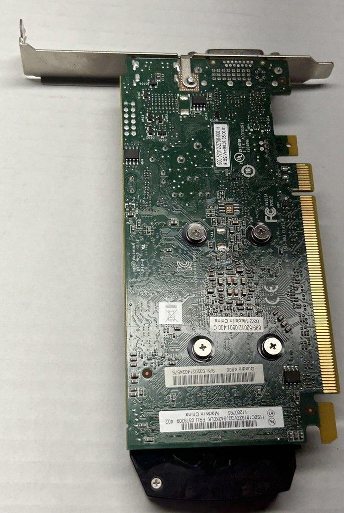 NVIDIA Quadro K600 1GB DDR3 128-Bit Workstation Graphics Card
