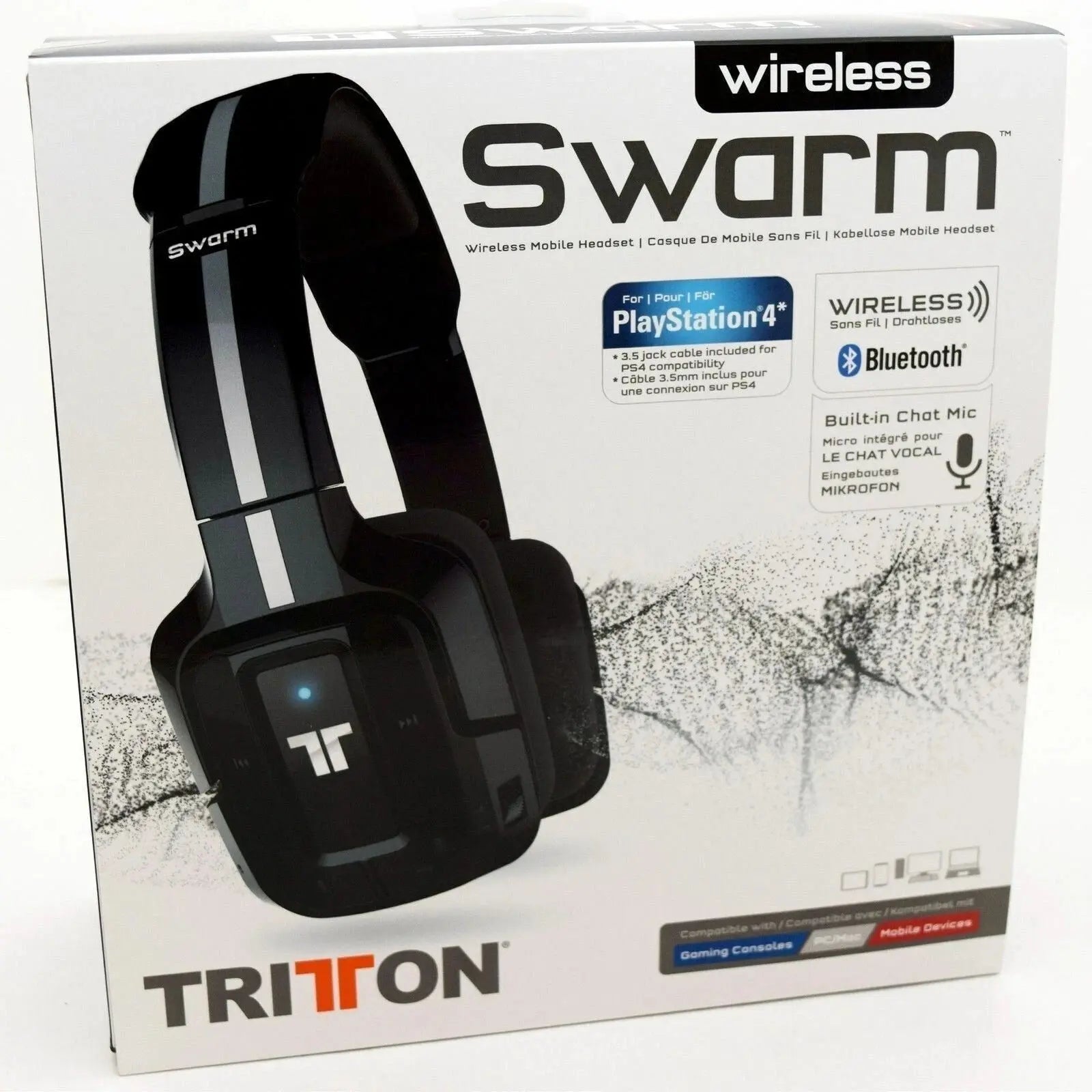 Tritton Swarm Wireless Gaming Headphones – Bluetooth & Wired Tritton by Mad Catz